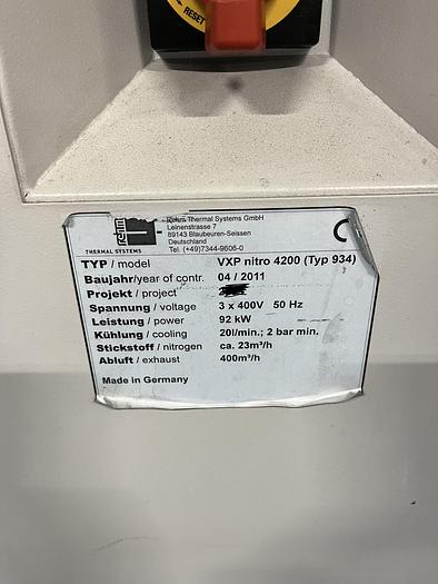 Rehm VXP nitro 4200, vintage 2011