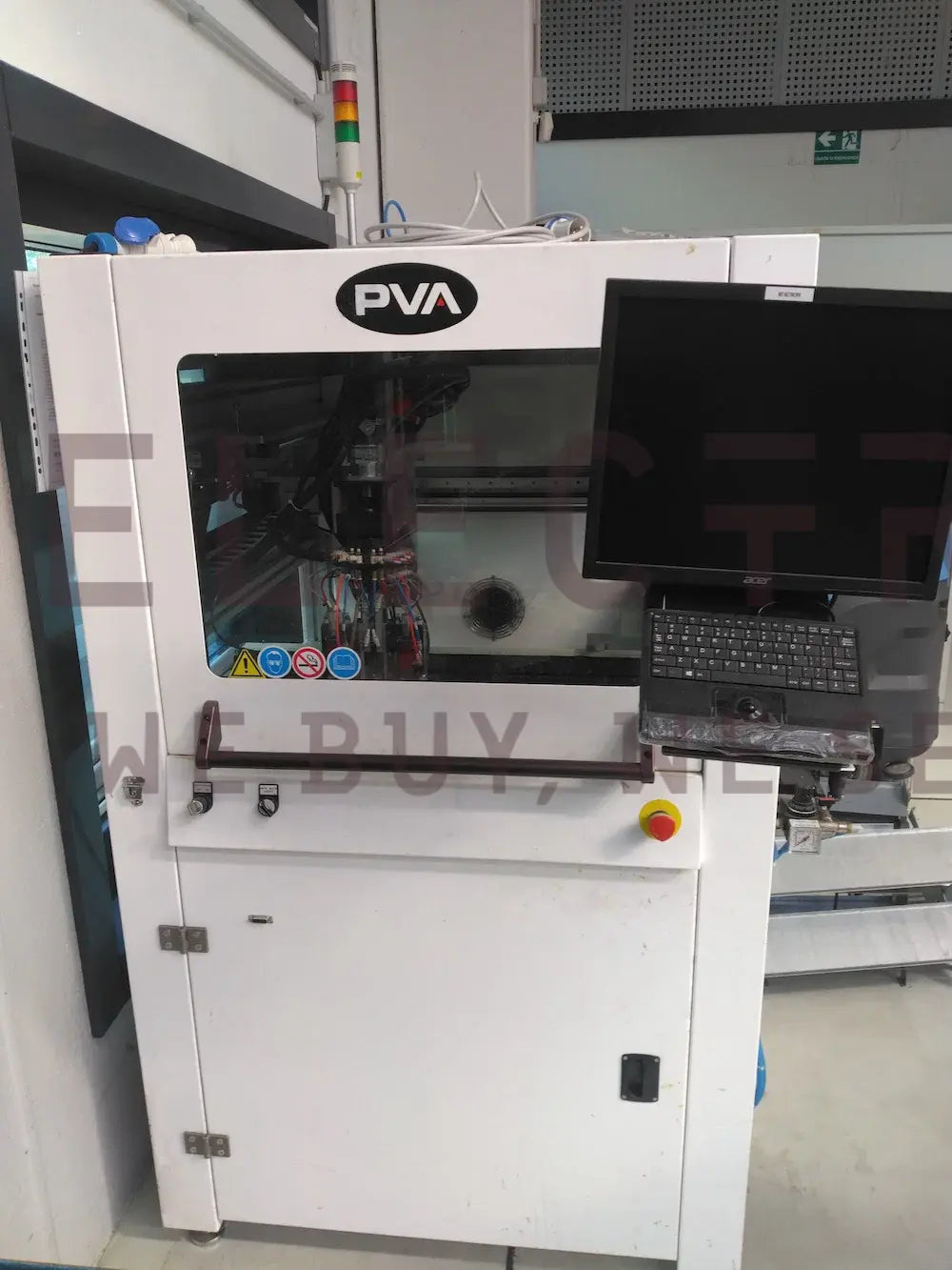 PVA 6000, conformal coating unit