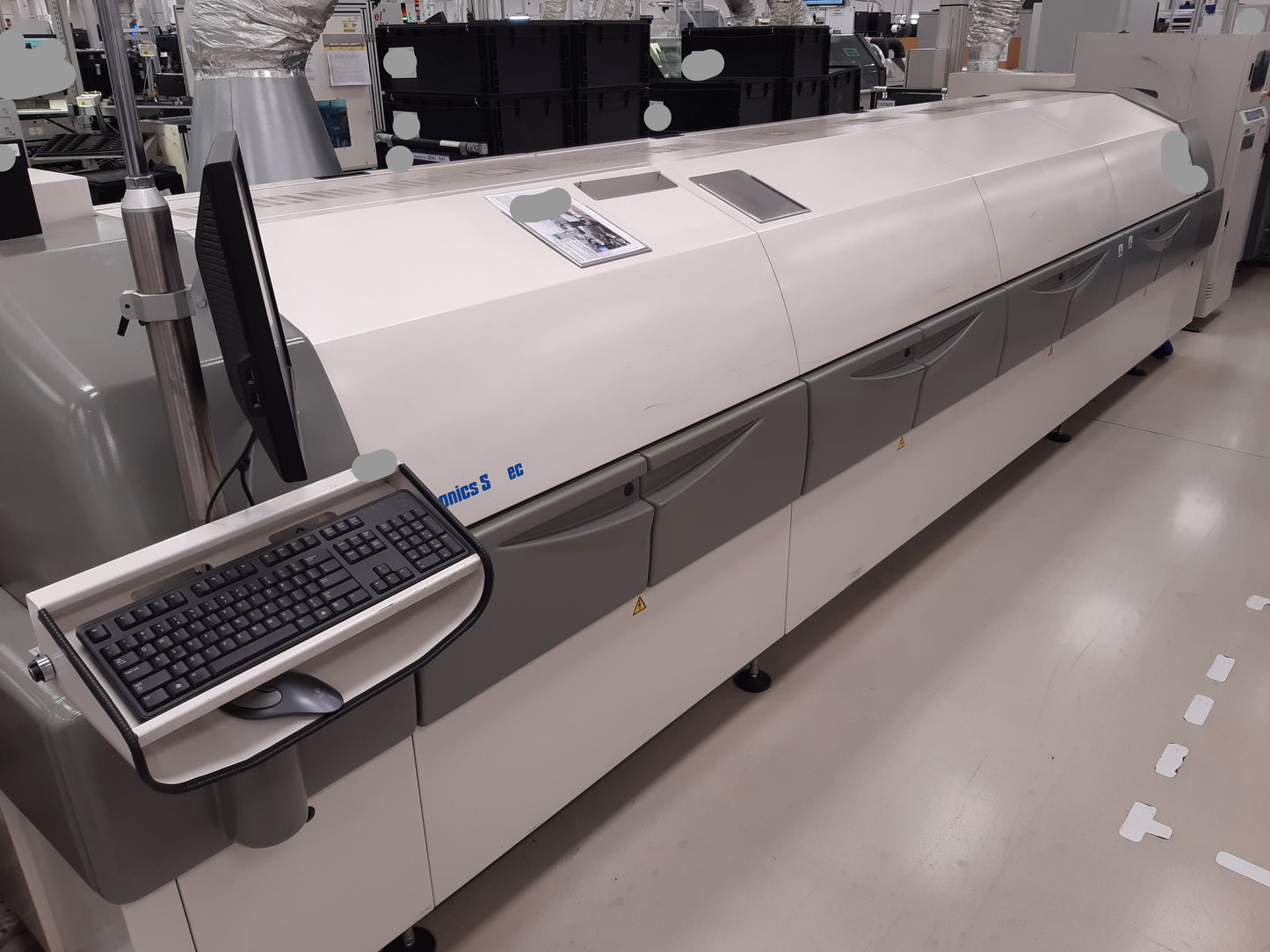 Vitronics Soltec MR1243+, reflow oven, vintage 2011