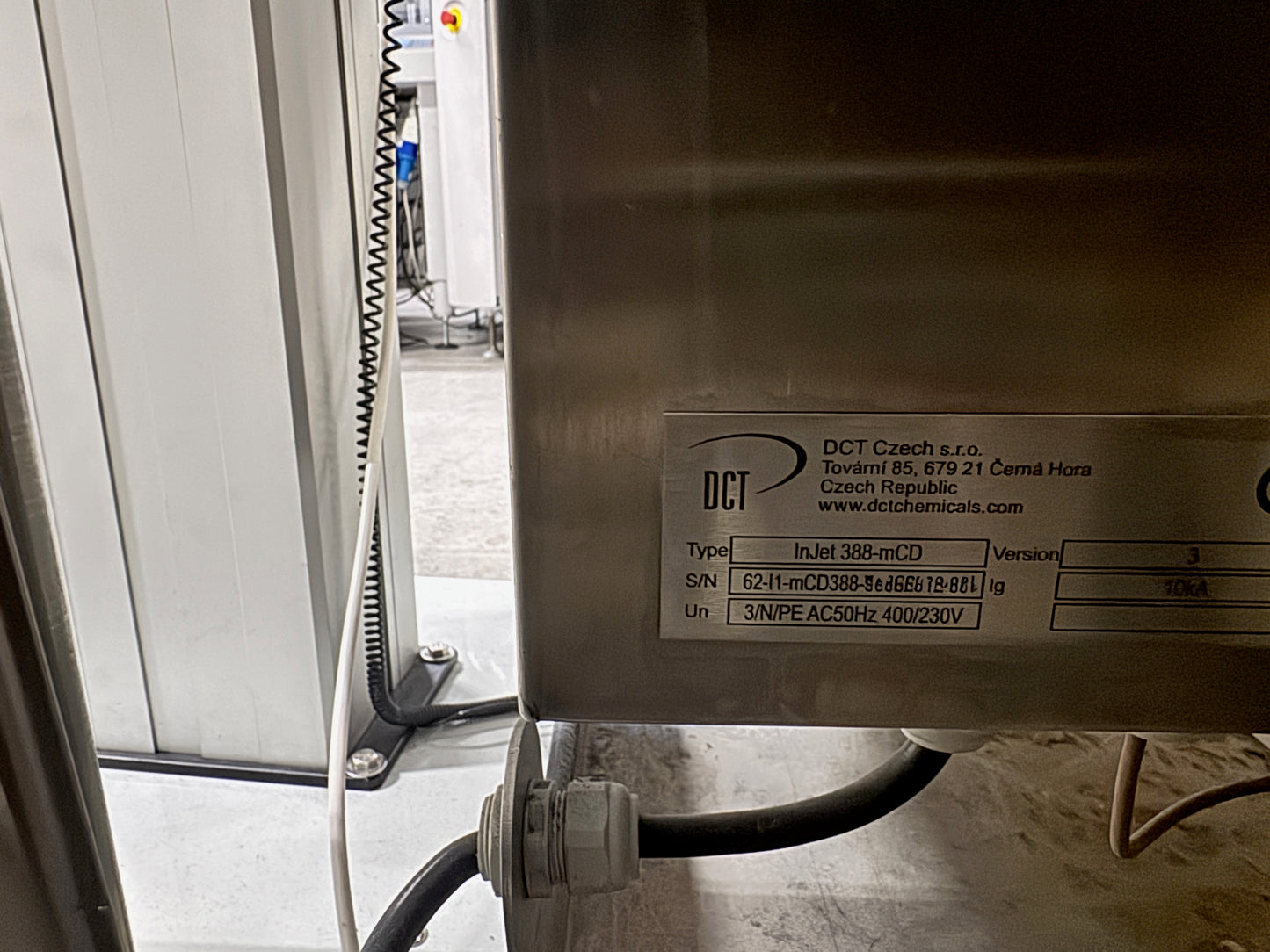 DCT Injet 388 mCD cleaning system SOLD