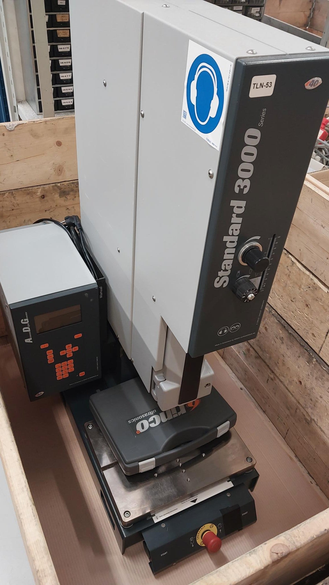 Rinco standard 3000, vintage 2016, ultrasonic welding