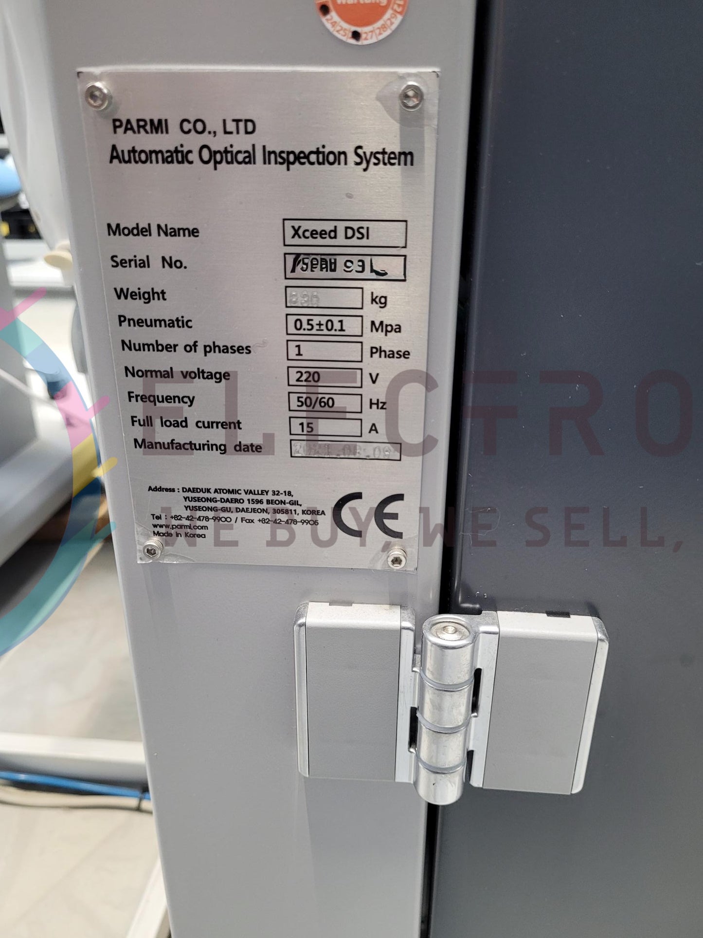 Parmi Xceed 3D AOI, vintage 2021