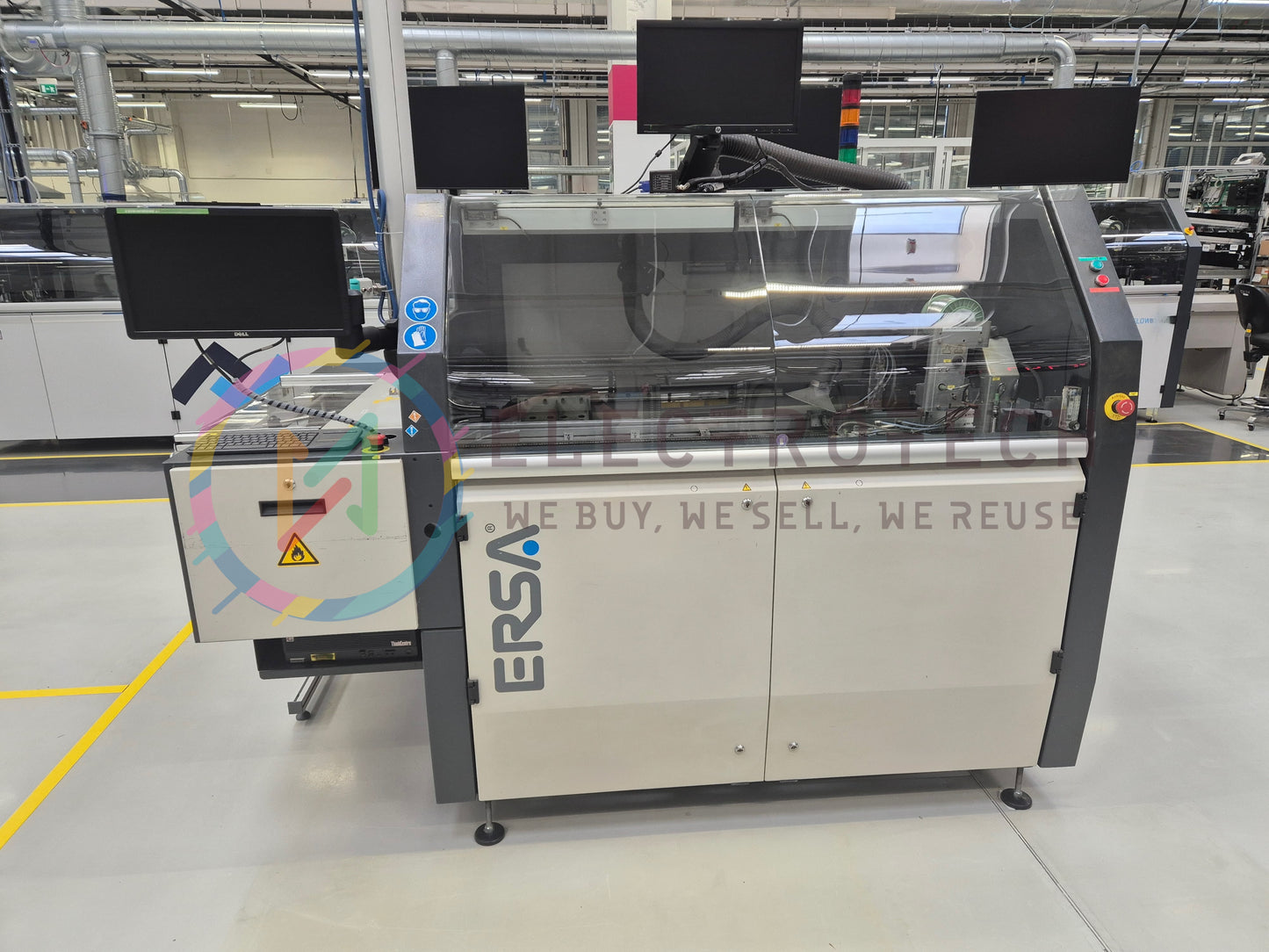 ERSA ECOSELECT 2, vintage 2010, selective soldering unit