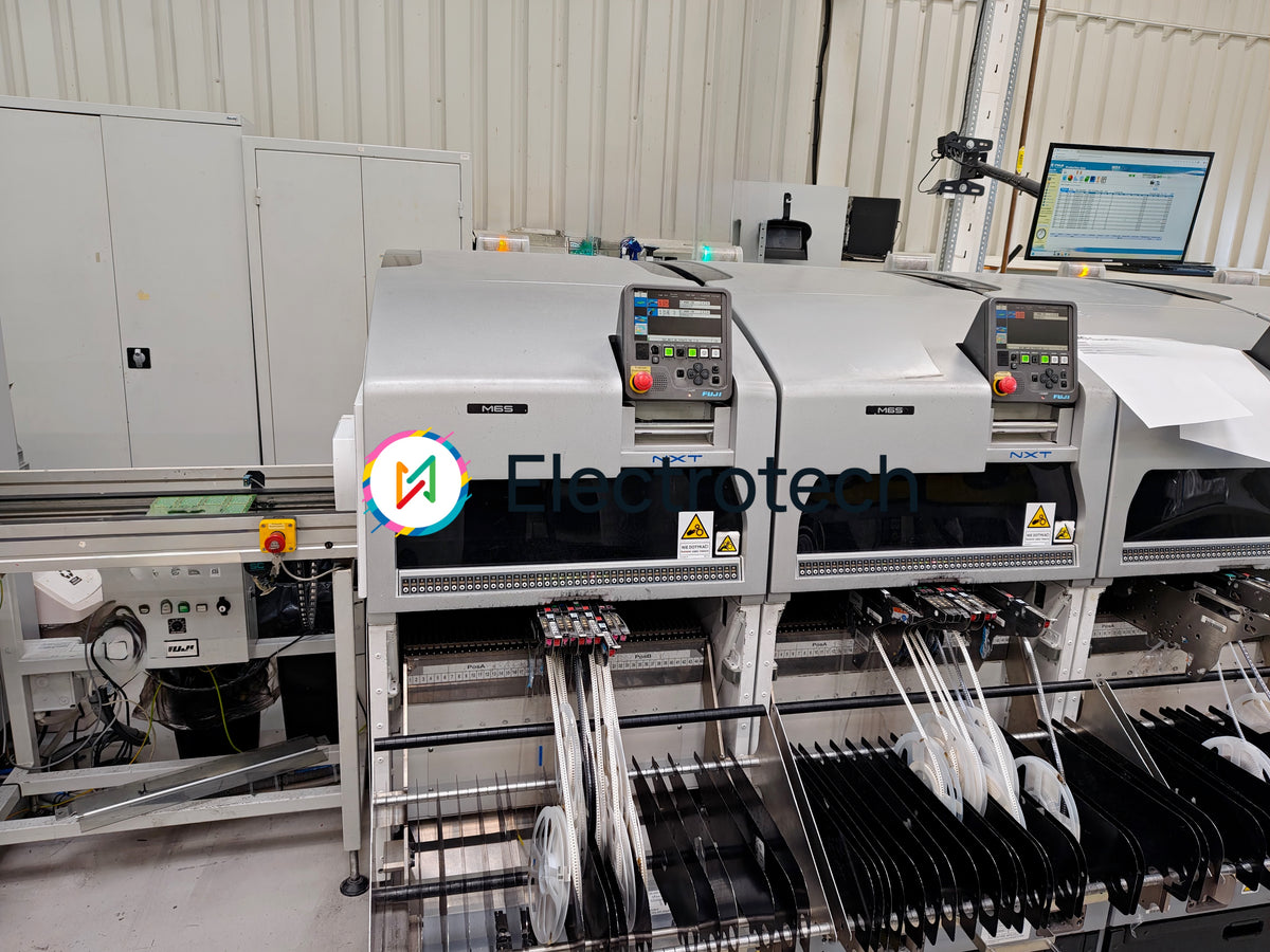 FUJI 4M NXT I x 3 machine, P&P, vintage 2007 (no feeders)