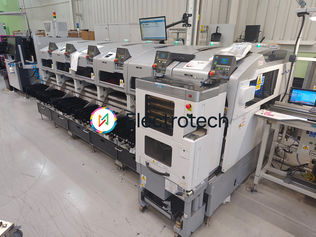 FUJI 4M NXT I x 3 machine, P&P, vintage 2007 (no feeders)