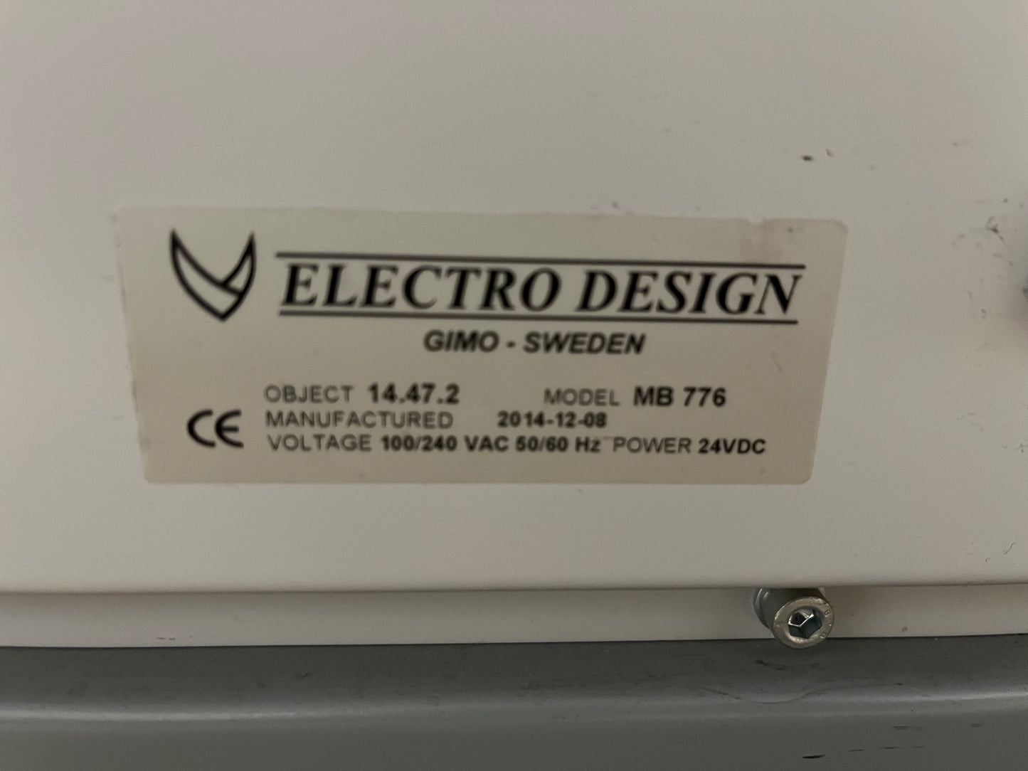 Electro Design MB776, vintage 2014