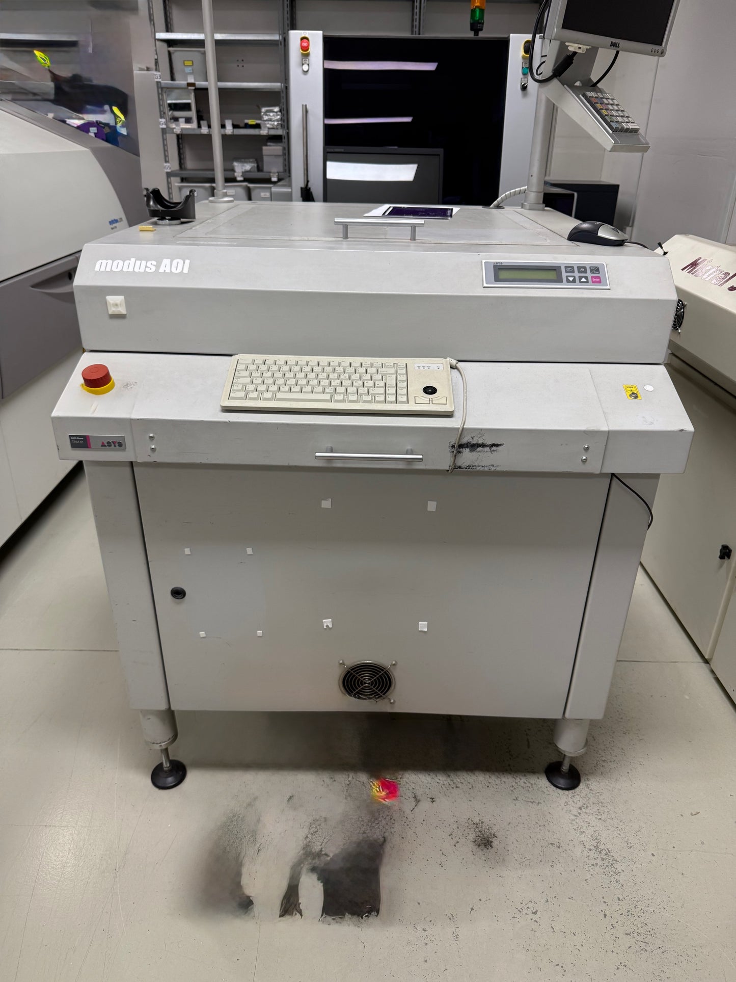 Modus AOI on a TRM01 conveyor, vintage 2015