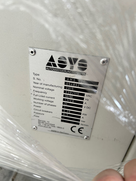 ASYS AMS03D line loader, vintage 2015