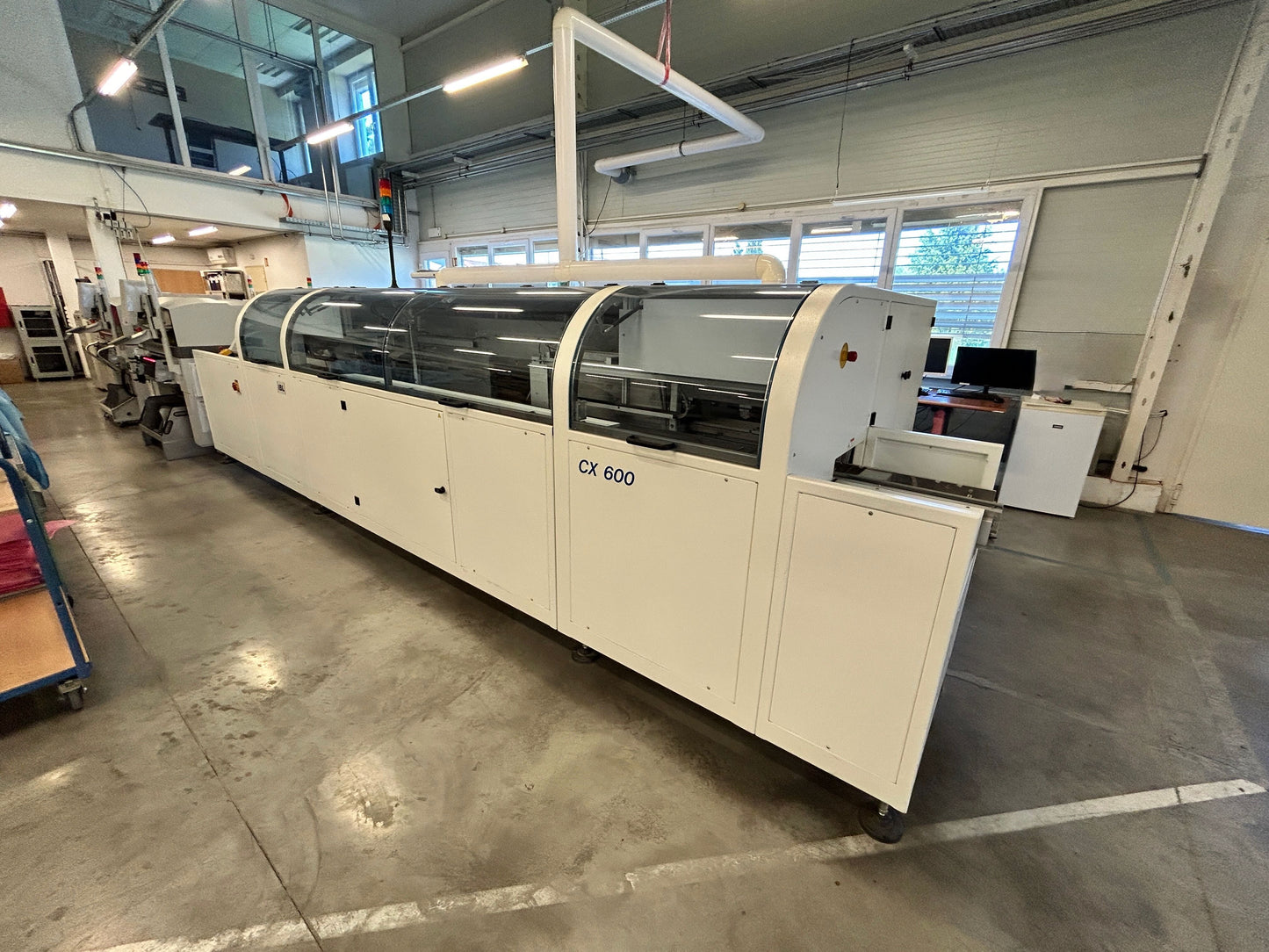 IBL CX600, vintage 2017, inline vapor phase reflow oven