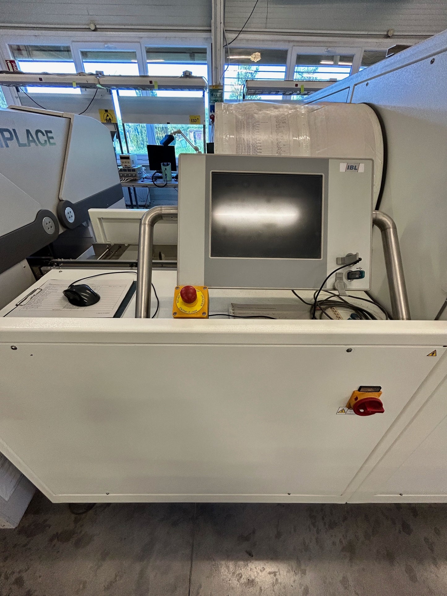 IBL CX600, vintage 2017, inline vapor phase reflow oven