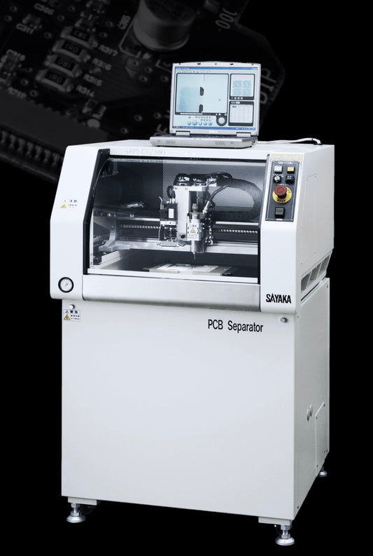 Sayaka Router Logo Routers / Depanelling – Electrotech