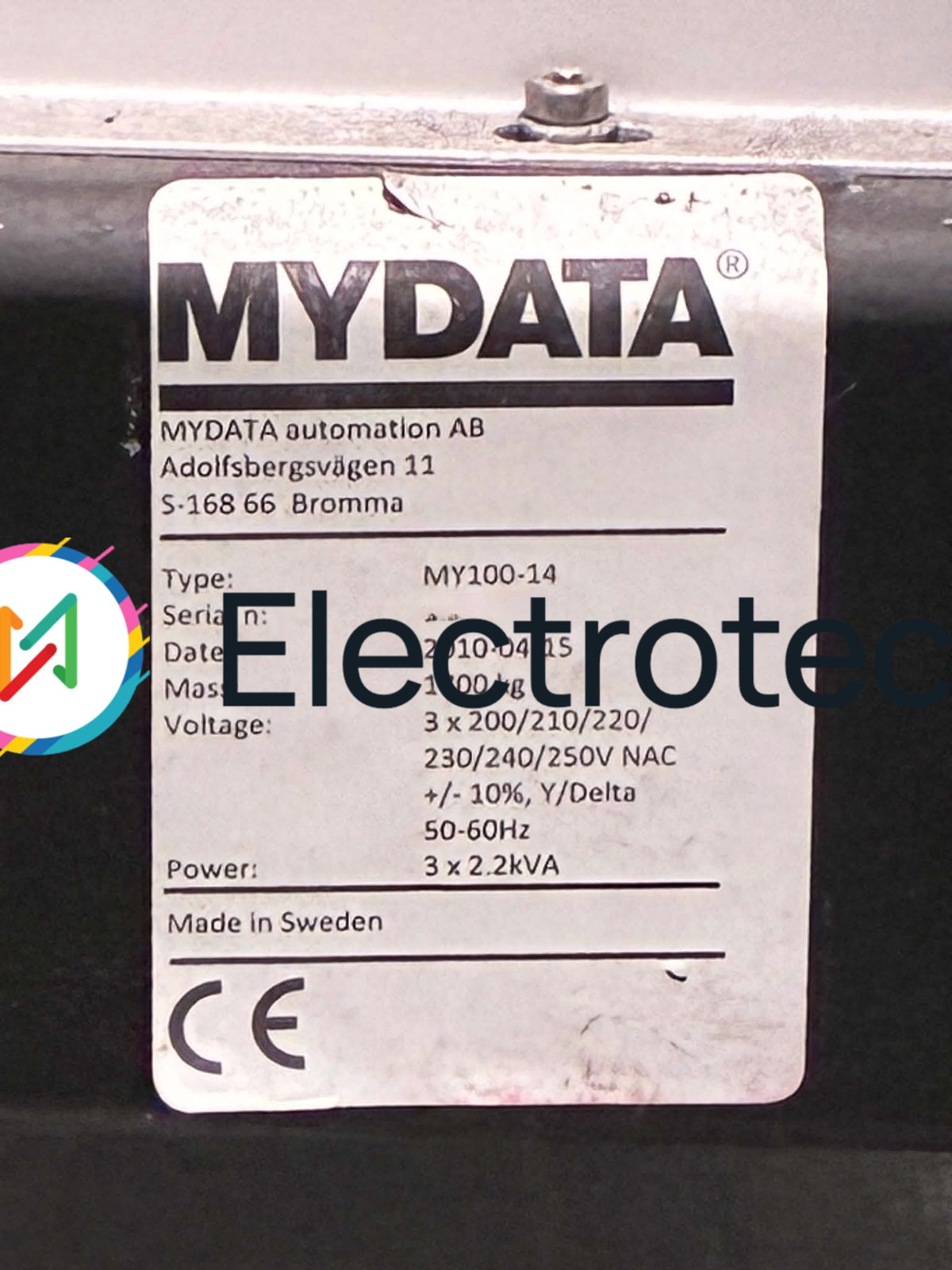 MYDATA MY100 DX14, vintage 2010, P&P