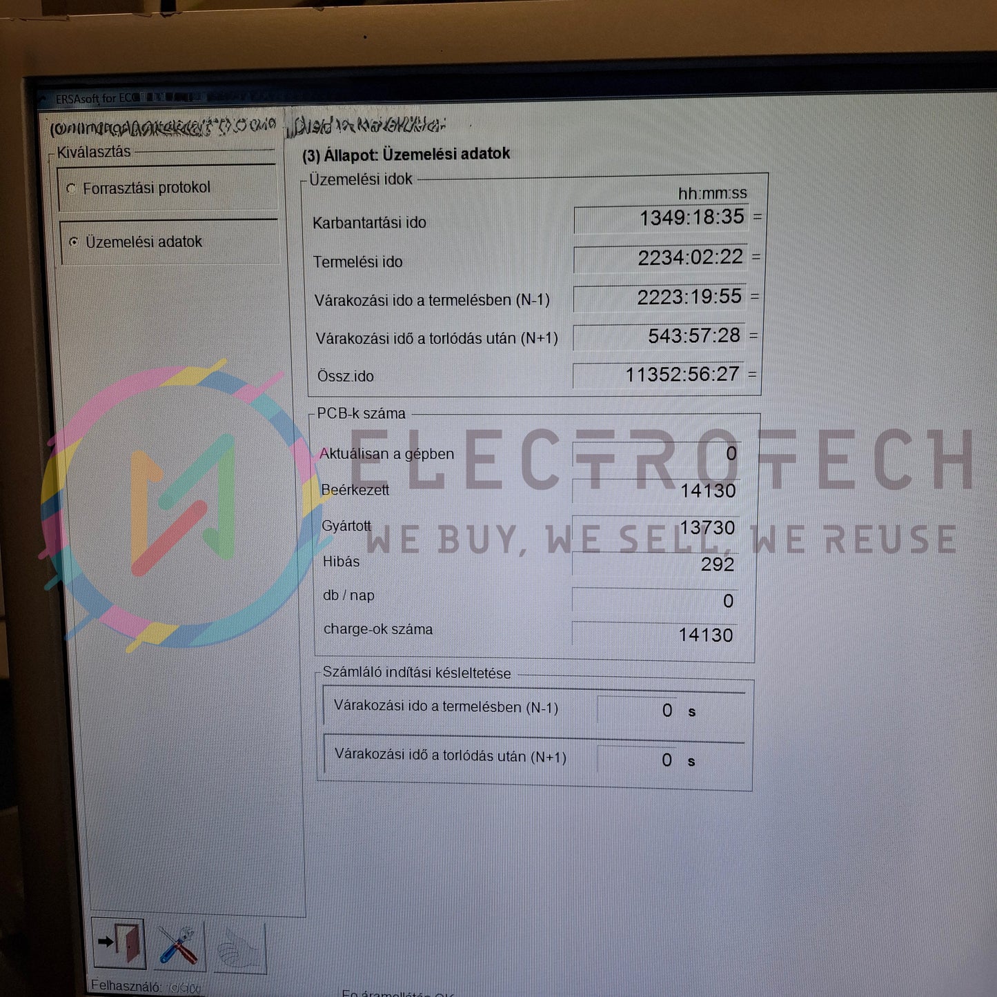 ERSA ECOSELECT 1, vintage 2014, selective soldering unit