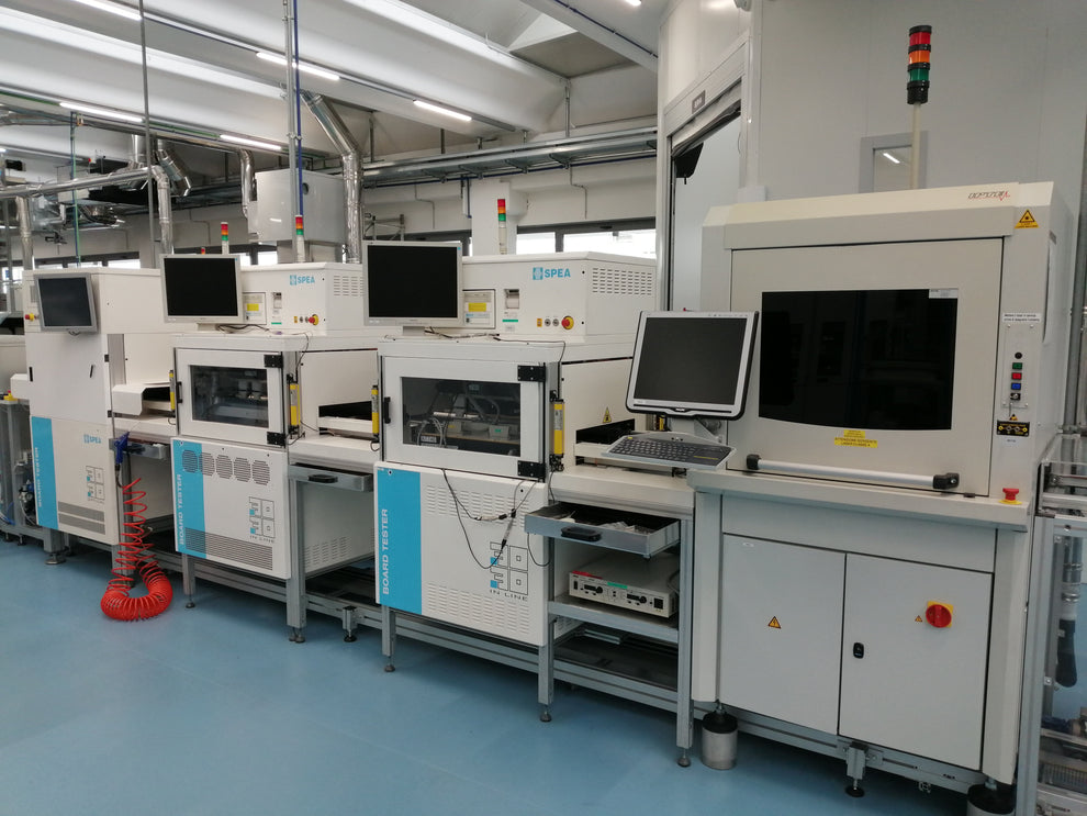 TESTING LINE 3030 ICT-FCT-AOI-LASER MARKER MACHINES, vintage 2010 ...