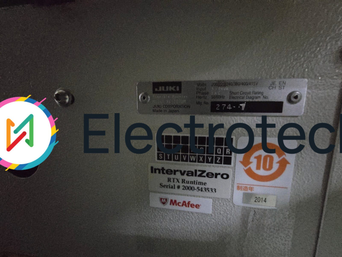 Juki KE-2070M, P&P machine, vintage 2014 (2 units)