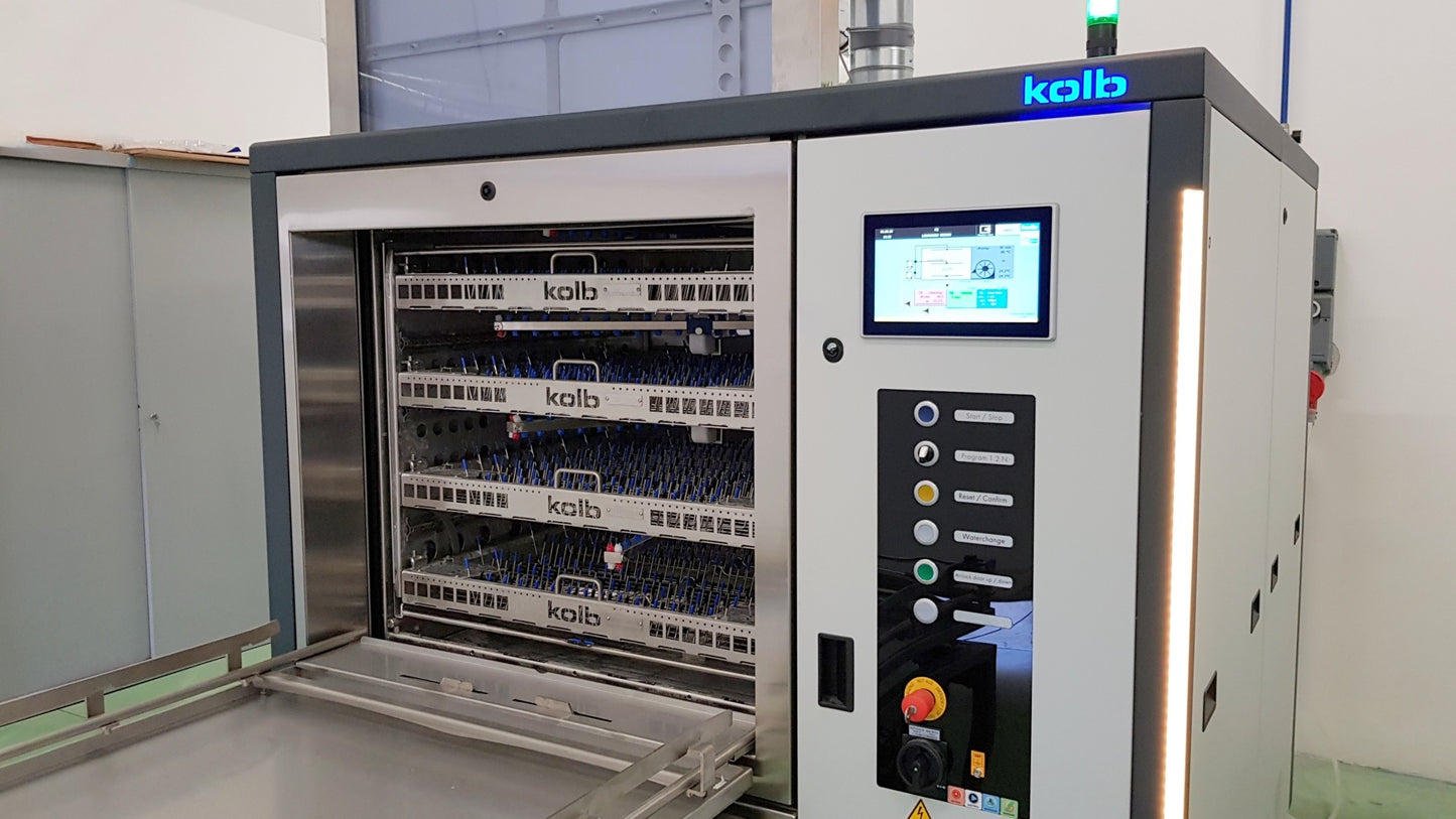 KOLB AQUBE L H 9, vintage 2018, PCB cleaning unit SOLD